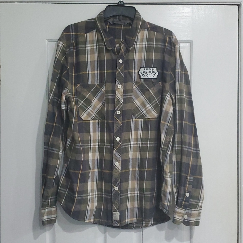 Harley Davidson Flannel Size XL